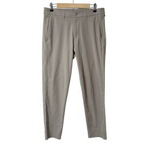 Lululemon Men's Commission Slim-Fit Pant Ventlight Beige 32 ABC Chino